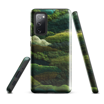 'Forest Layers' Samsung Galaxy S20 FE tough phone case - protective glossy case NZ Australia