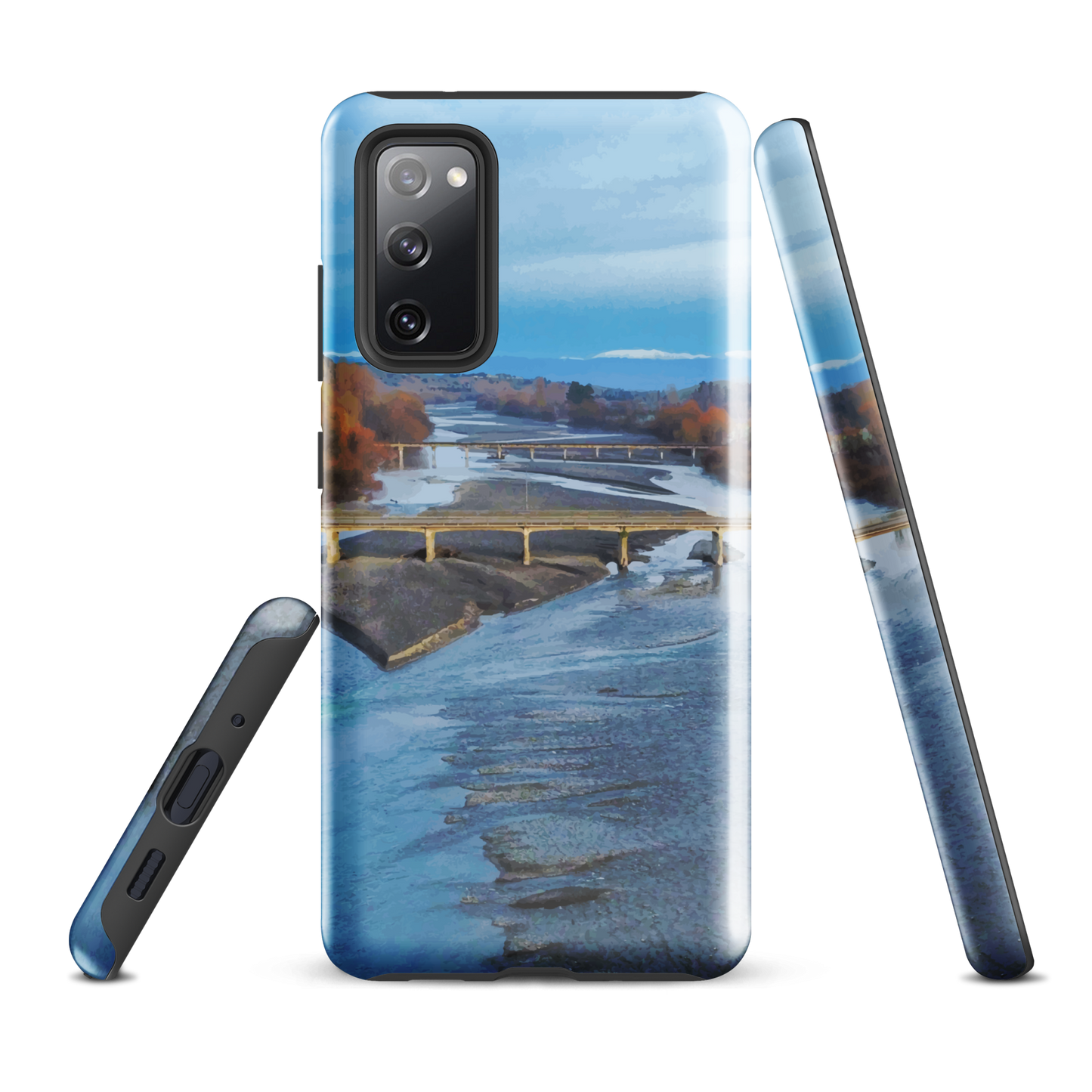 'Ruahine' Samsung Galaxy S20 FE tough phone case - protective glossy case NZ Australia