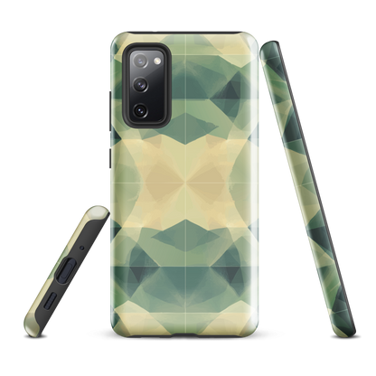 'Symmetry' Samsung Galaxy S20 FE tough phone case - protective glossy case NZ Australia