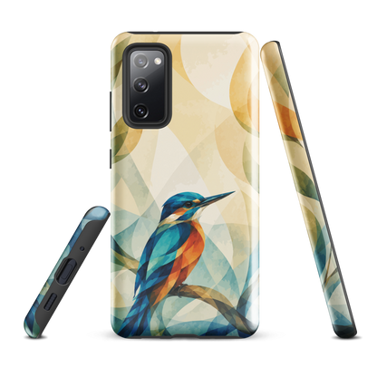 'Kōtare' Samsung Galaxy S20 FE tough case - protective glossy case NZ Australia