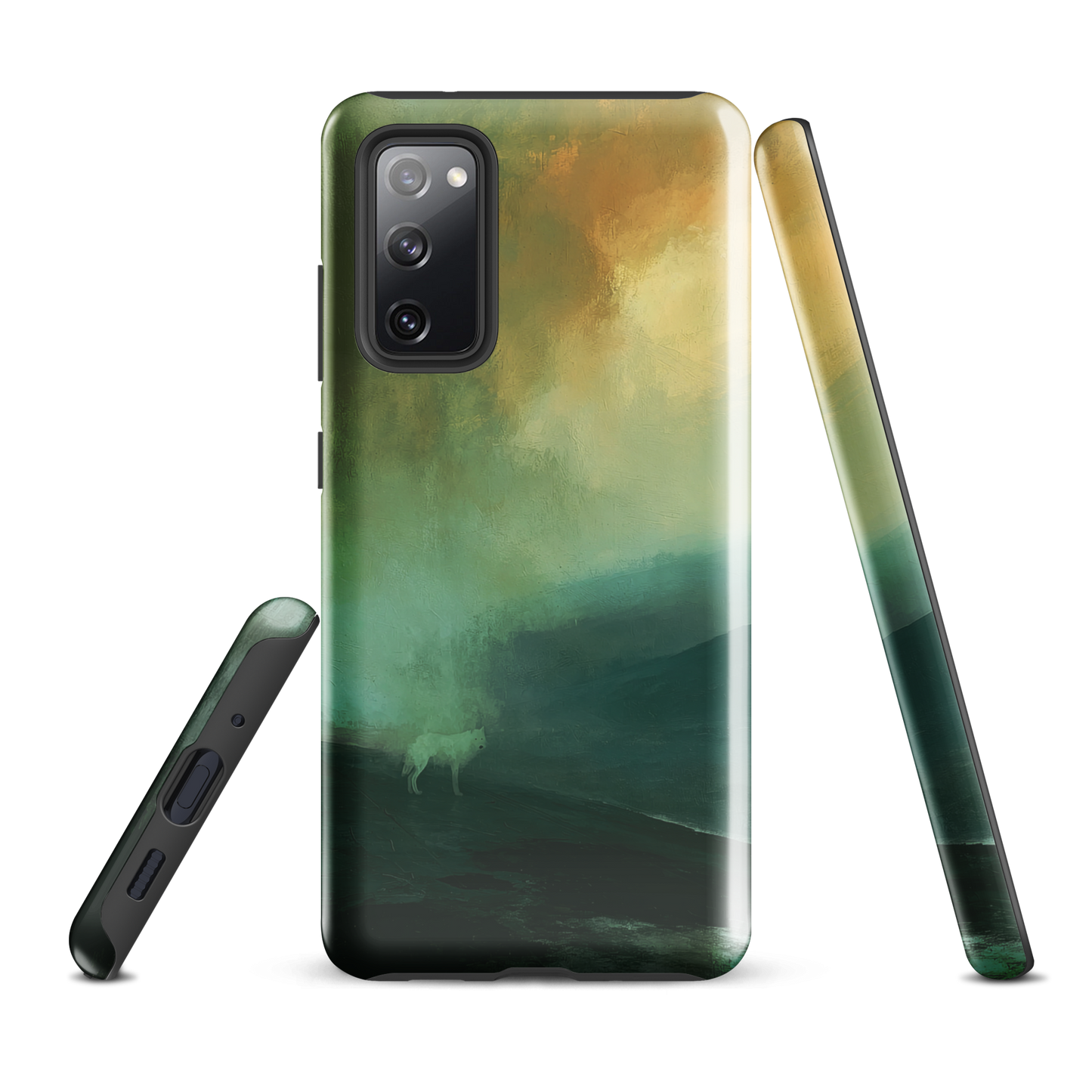 'Acid Rain' Samsung Galaxy S20 FE tough phone case - protective glossy case NZ Australia