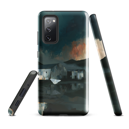 'Evening Flight' Samsung Galaxy S20 FE tough phone case - protective glossy case NZ Australia