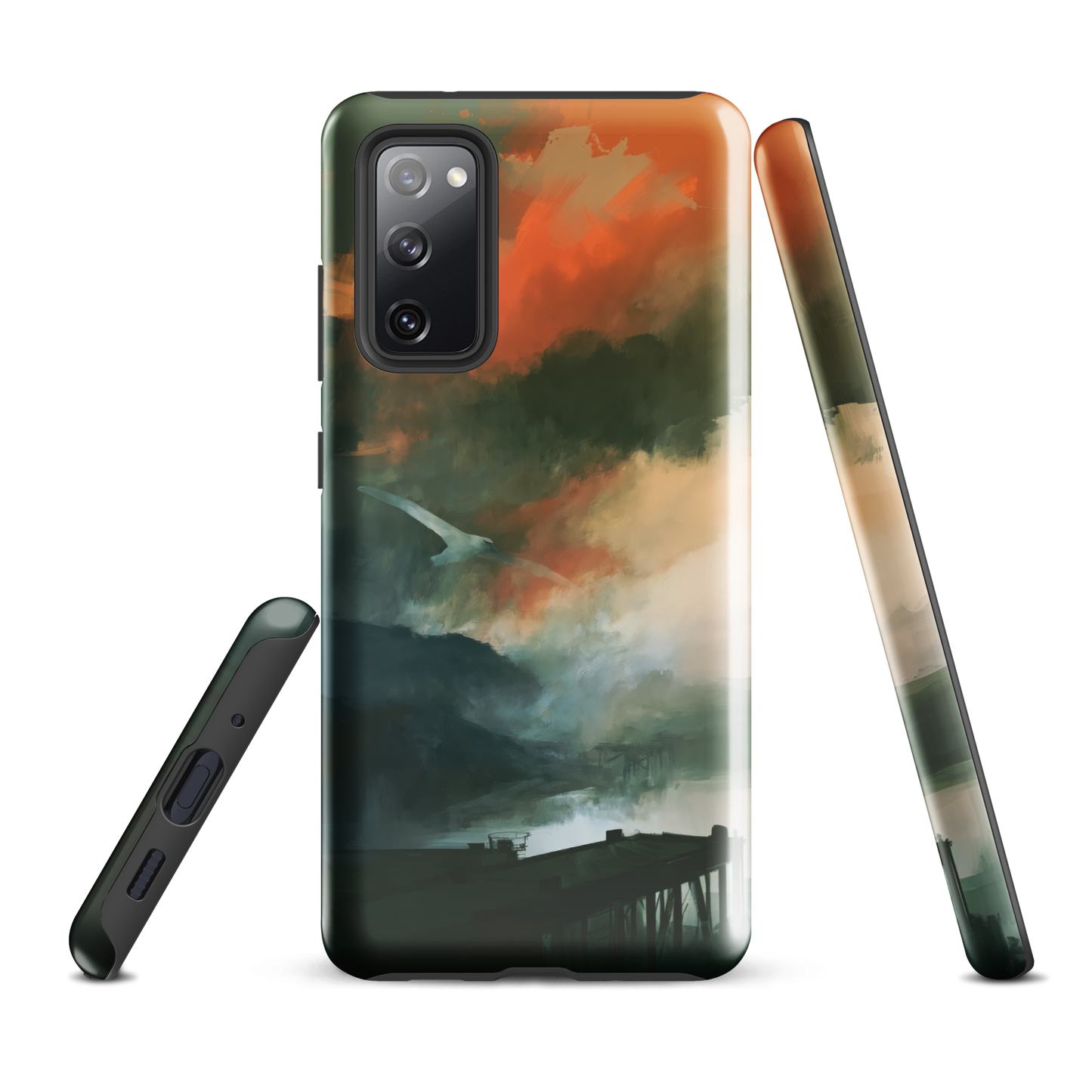 'Harbour' Samsung Galaxy S20 FE tough phone case - protective glossy case NZ Australia