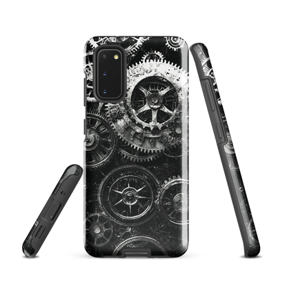'Clockwork' Samsung Galaxy S20 tough phone case - protective glossy case NZ Australia