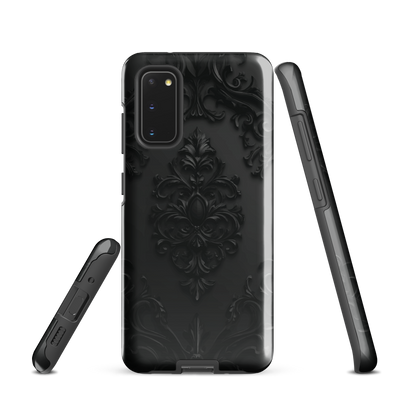 'Obsidian' Samsung Galaxy S20 tough phone case - protective glossy case NZ Australia