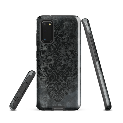 'Damask' Samsung Galaxy S20 tough phone case - protective glossy case NZ Australia