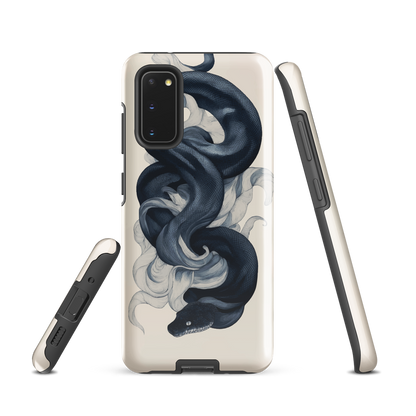 'Midnight Python' Samsung Galaxy S20 tough phone case - protective glossy case NZ Australia