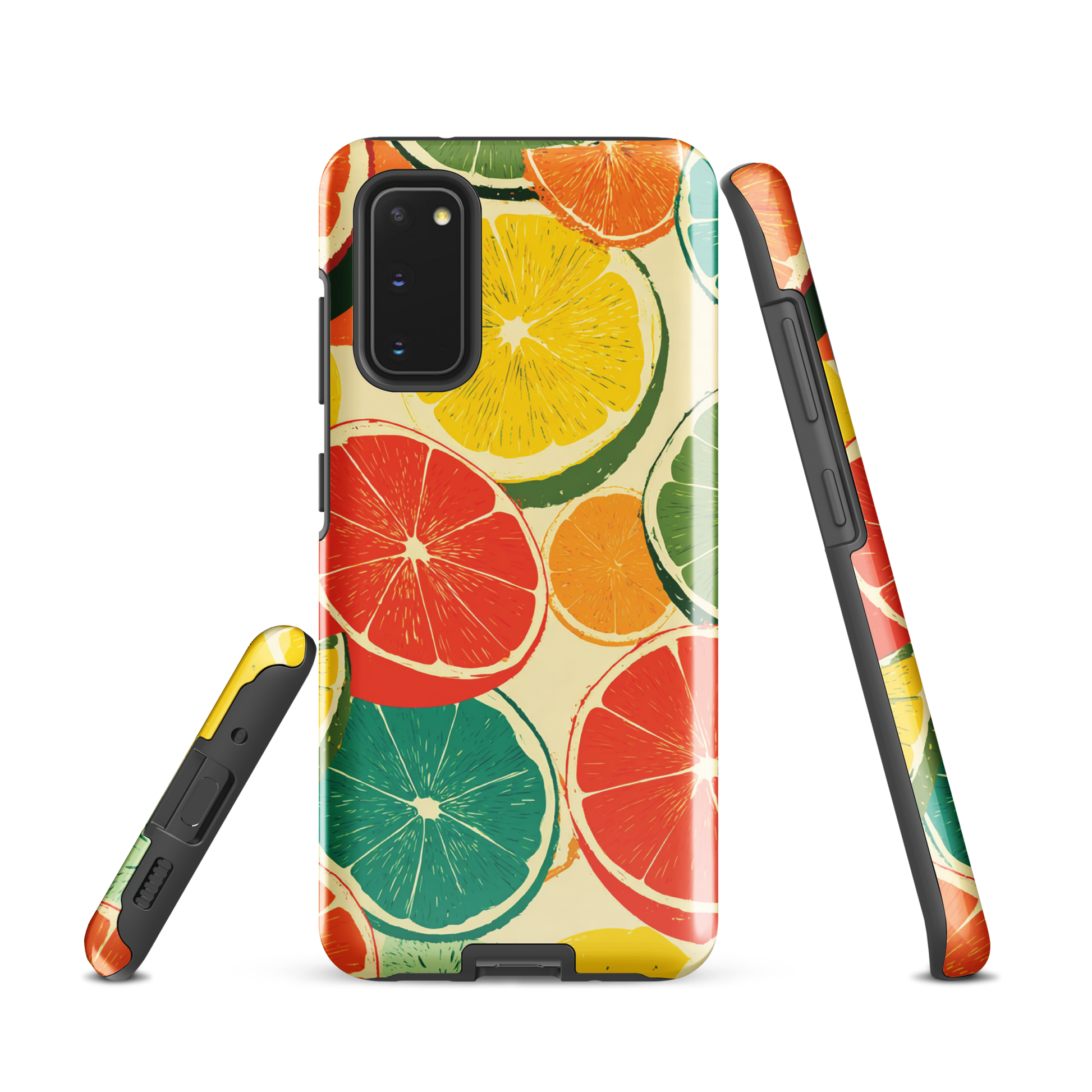 Citrus pop phone case | Colourful fruit design NZ