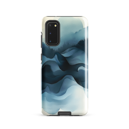 'Still Valleys' Samsung Galaxy S20 tough phone case - protective glossy case NZ Australia