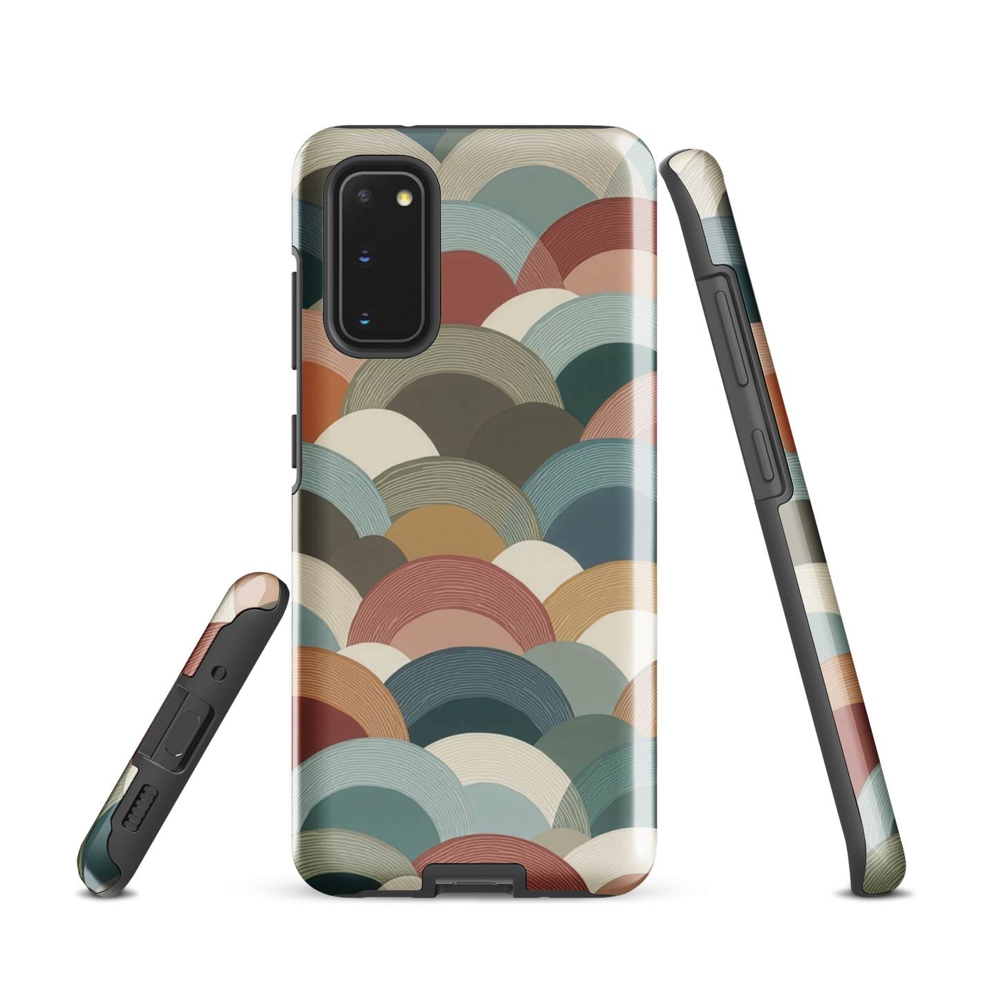 'Warm Horizons' Samsung Galaxy S20 tough phone case - protective glossy case NZ Australia