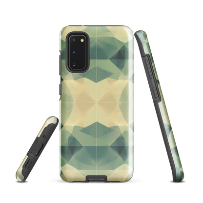 'Symmetry' Samsung Galaxy S20 tough phone case - protective glossy case NZ Australia