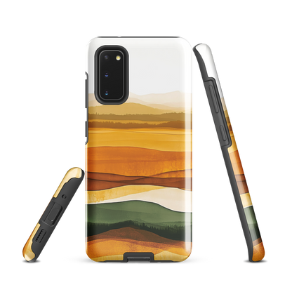 'Autumn' Samsung Galaxy S20 tough phone case - protective glossy case NZ Australia
