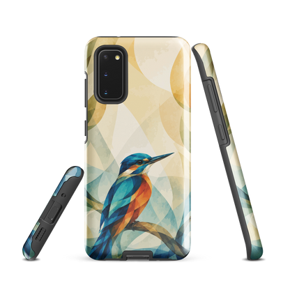 'Kōtare' Samsung Galaxy S20 tough case - protective glossy case NZ Australia