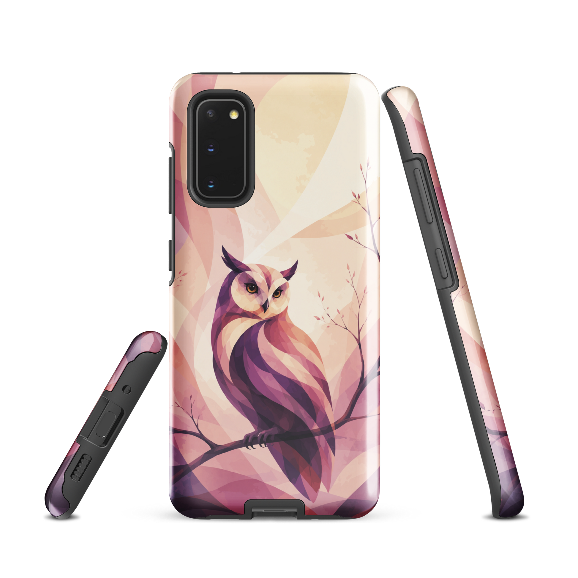 'Ruru' Samsung Galaxy S20 tough case - protective glossy case NZ Australia