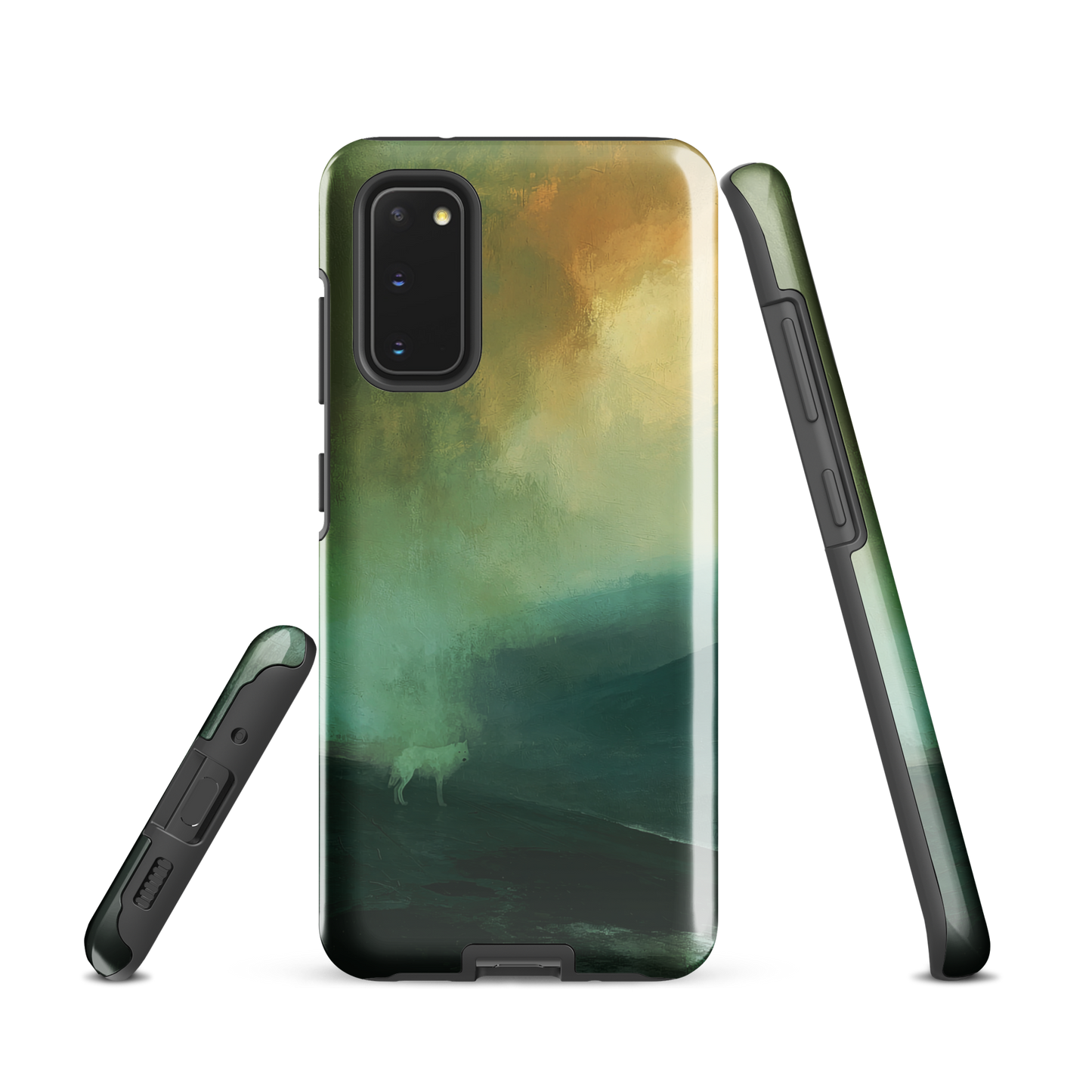 'Acid Rain' Samsung Galaxy S20 tough phone case - protective glossy case NZ Australia