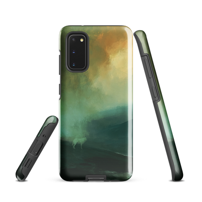 'Acid Rain' Samsung Galaxy S20 tough phone case - protective glossy case NZ Australia