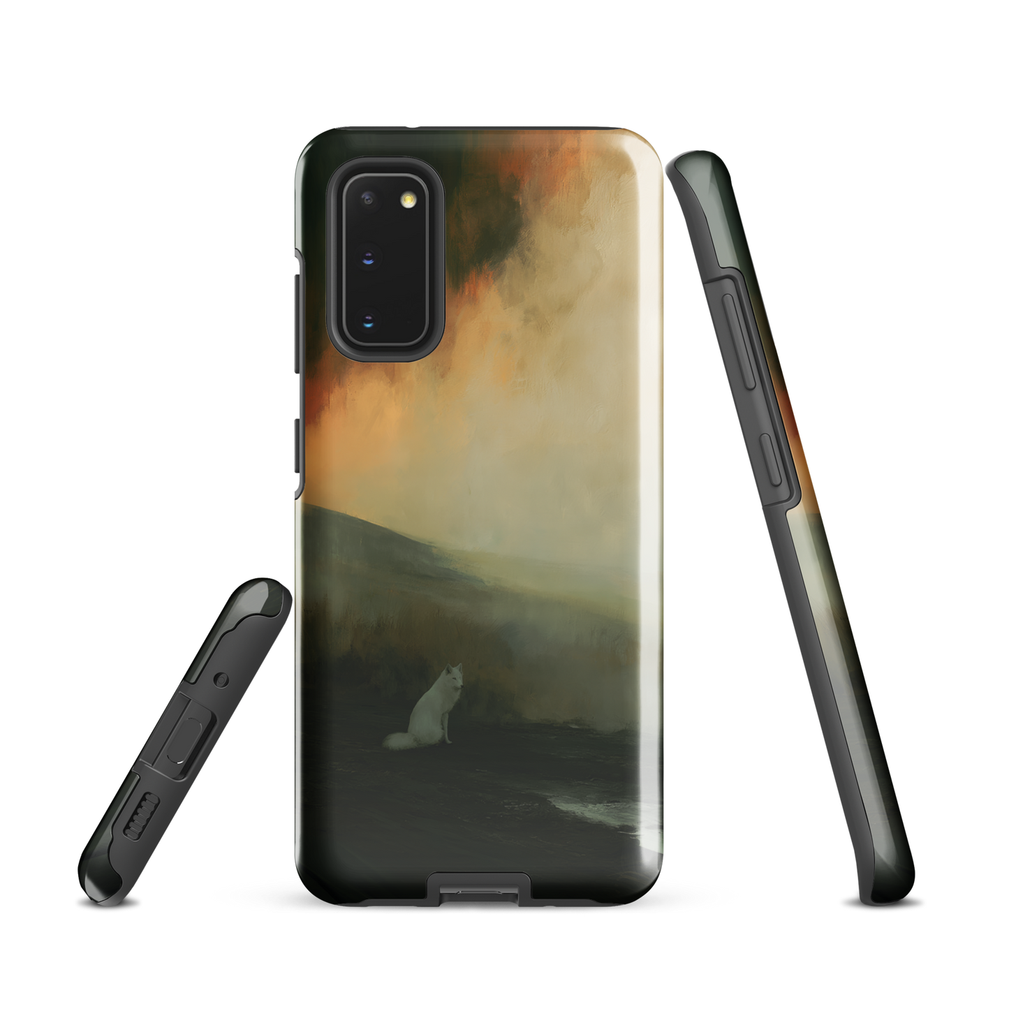 'Copper' Samsung Galaxy S20 tough phone case - protective glossy case NZ Australia