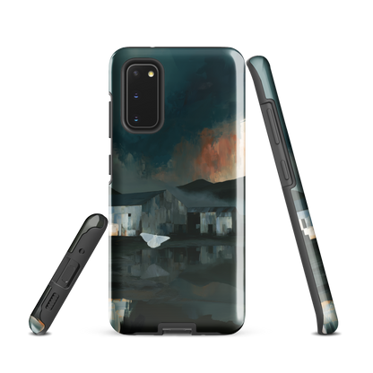 'Evening Flight' Samsung Galaxy S20 tough phone case - protective glossy case NZ Australia