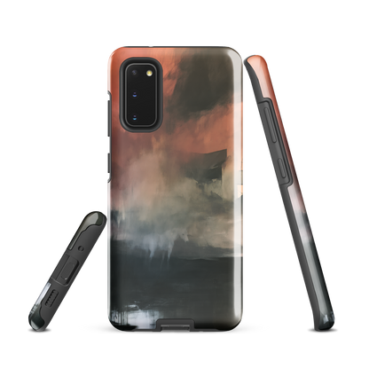 'Glass' Samsung Galaxy S20 tough phone case - protective glossy case NZ Australia