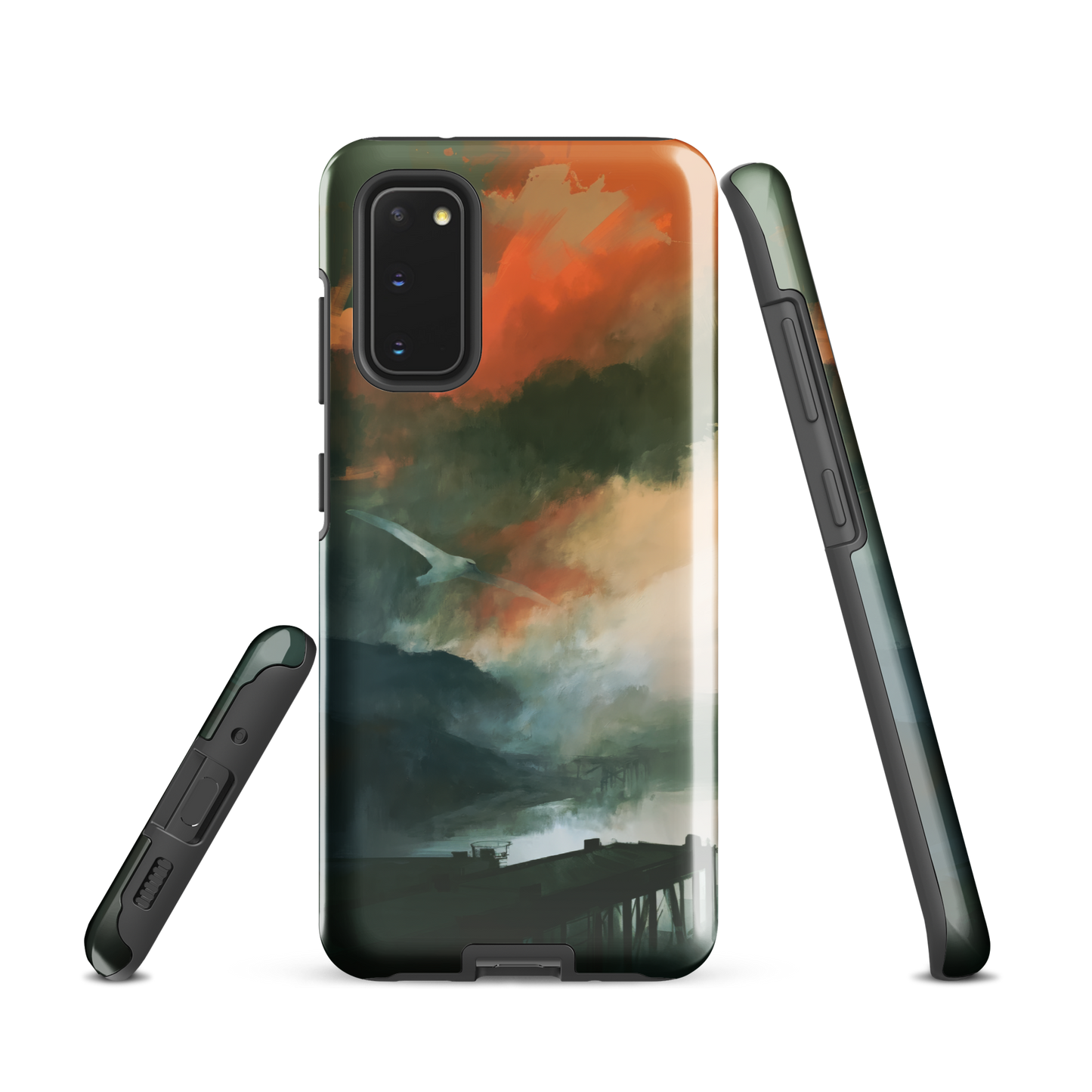'Harbour' Samsung Galaxy S20 tough phone case - protective glossy case NZ Australia