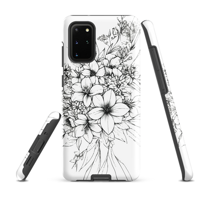 'Silhouette' Samsung Galaxy S20 Plus tough phone case - protective glossy case NZ Australia