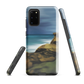 Castlepoint coastal phone case with cliffs, ocean and sky. New Zealand landscape art by designer Ben Hart.