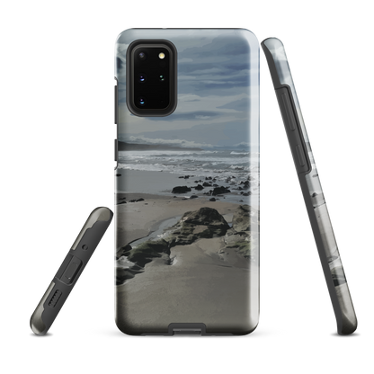 'Quick Sand' Samsung Galaxy S20 Plus tough phone case - protective glossy case NZ Australia