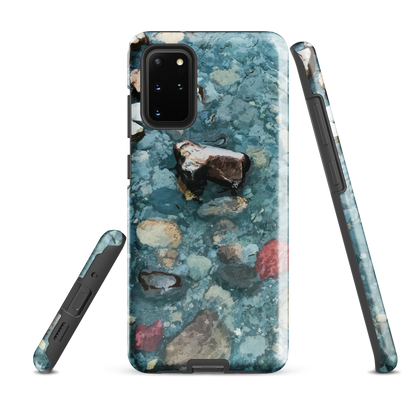 'Washed Away' Samsung Galaxy S20 Plus tough phone case - protective glossy case NZ Australia