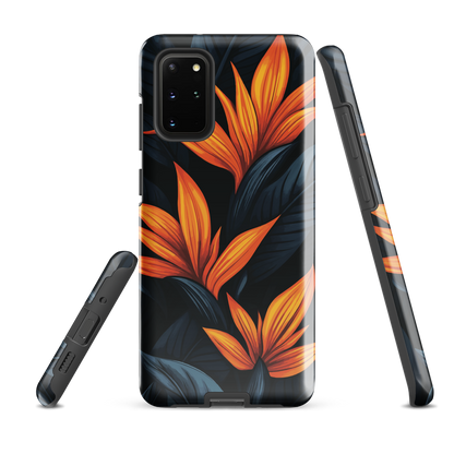 'Bird of Paradise' Samsung Galaxy S20 Plus tough phone case - protective glossy case NZ Australia