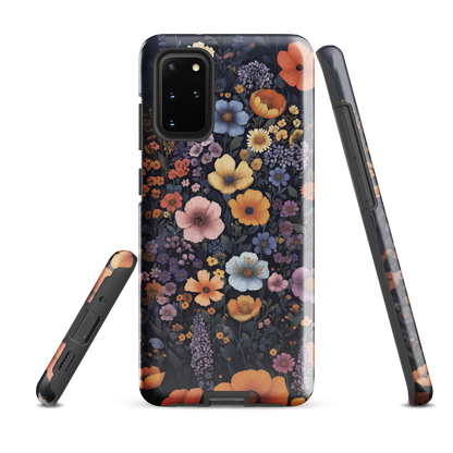 'Wildflowers' Samsung Galaxy S20 Plus tough phone case - protective glossy case NZ Australia