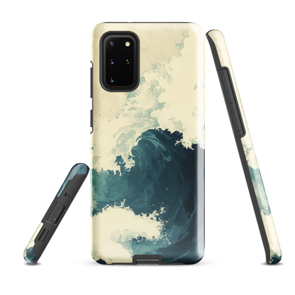'Rising Swell' Samsung Galaxy S20 Plus tough phone case - protective glossy case NZ Australia