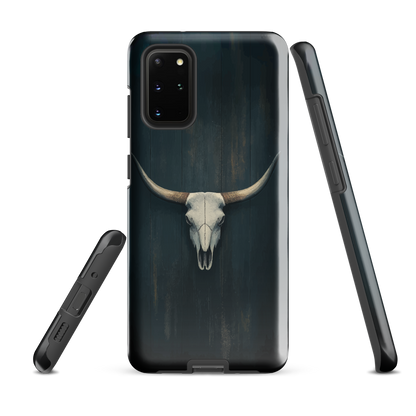 'Longhorn' Samsung Galaxy S20 Plus tough phone case - protective glossy case NZ Australia