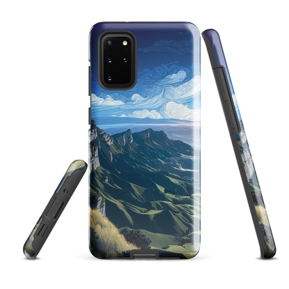 'Te Mata Peak' Samsung Galaxy S20 Plus tough phone case - protective glossy case NZ Australia