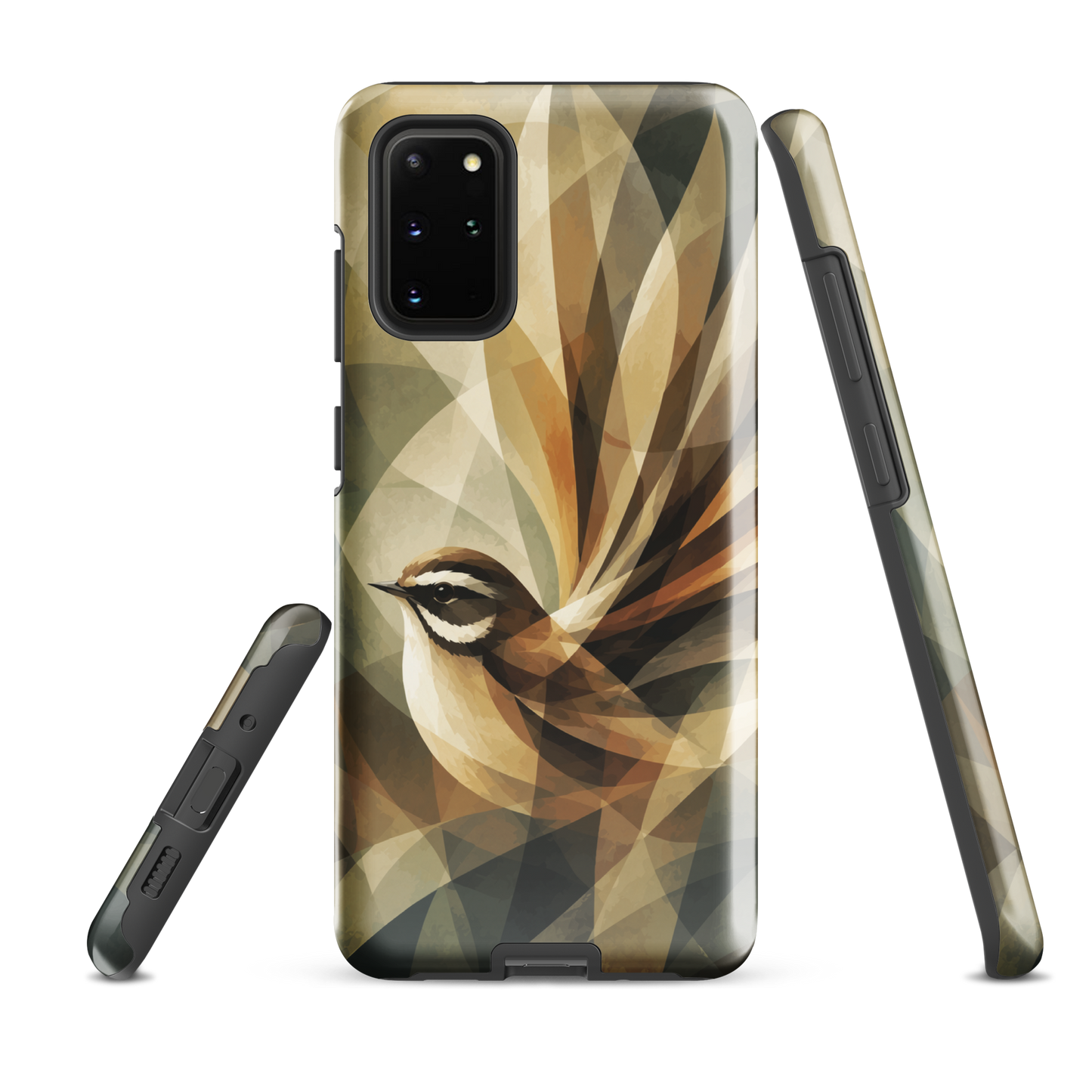 'Fantail' Samsung Galaxy S20 Plus tough phone case - protective glossy case NZ Australia