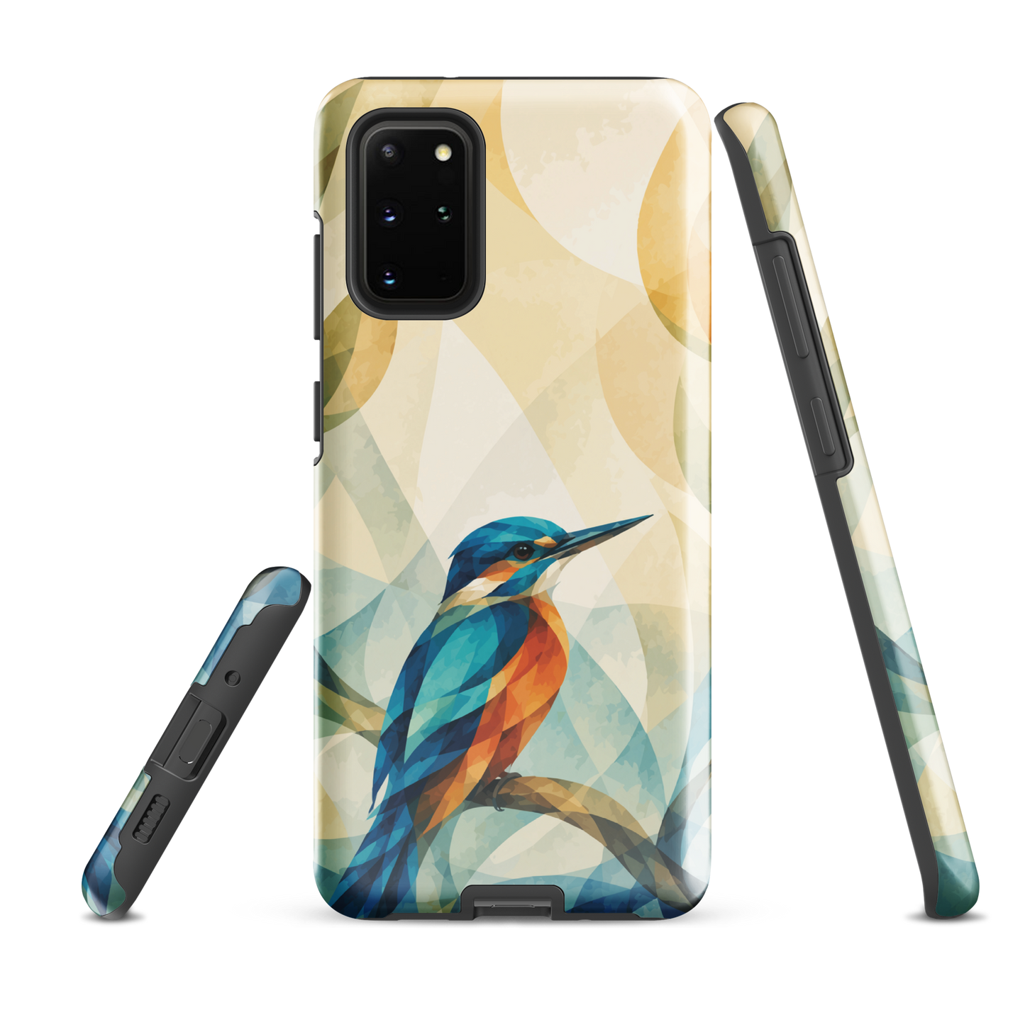 'Kōtare' Samsung Galaxy S20 Plus tough case - protective glossy case NZ Australia