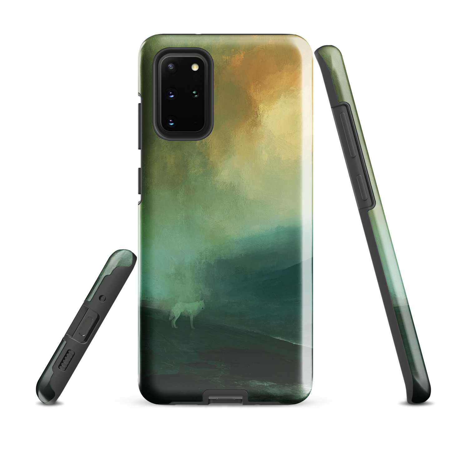 'Acid Rain' Samsung Galaxy S20 Plus tough phone case - protective glossy case NZ Australia