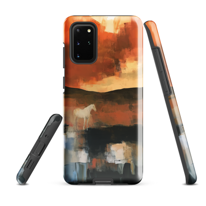 'Ember Fields' Samsung Galaxy S20 Plus tough phone case - protective glossy case NZ Australia