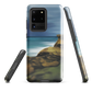 Castlepoint coastal phone case with cliffs, ocean and sky. New Zealand landscape art by designer Ben Hart.