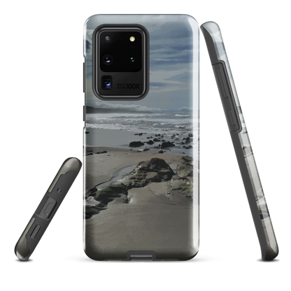 'Quick Sand' Samsung Galaxy S20 Ultra tough phone case - protective glossy case NZ Australia