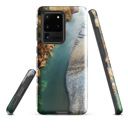 'Waters Edge' Samsung Galaxy S20 Ultra tough phone case - protective glossy case NZ Australia