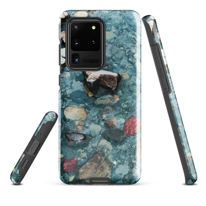 'Washed Away' Samsung Galaxy S20 Ultra tough phone case - protective glossy case NZ Australia