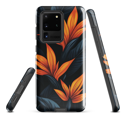 'Bird of Paradise' Samsung Galaxy S20 Ultra tough phone case - protective glossy case NZ Australia