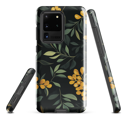 'NZ Kowhai' Samsung Galaxy S20 Ultra tough phone case - protective glossy case NZ Australia
