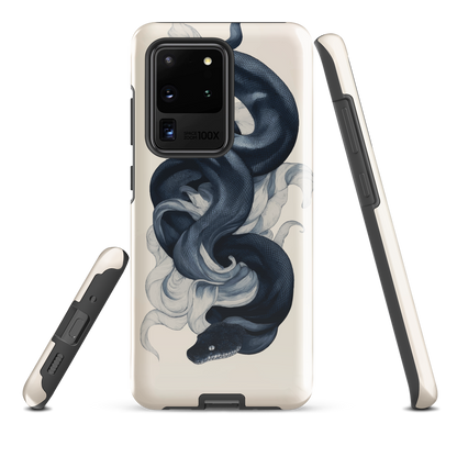 'Midnight Python' Samsung Galaxy S20 Ultra tough phone case - protective glossy case NZ Australia