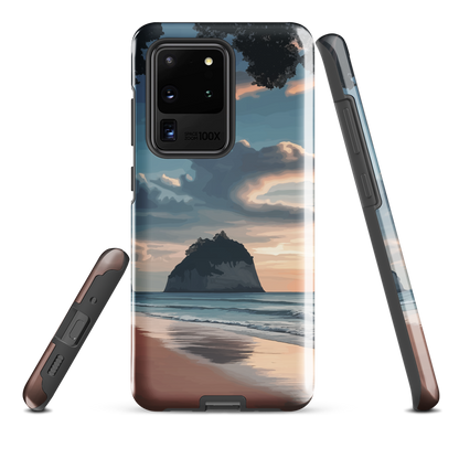 'Cathedral Cove' Samsung Galaxy S20 Ultra tough phone case - protective glossy case NZ Australia