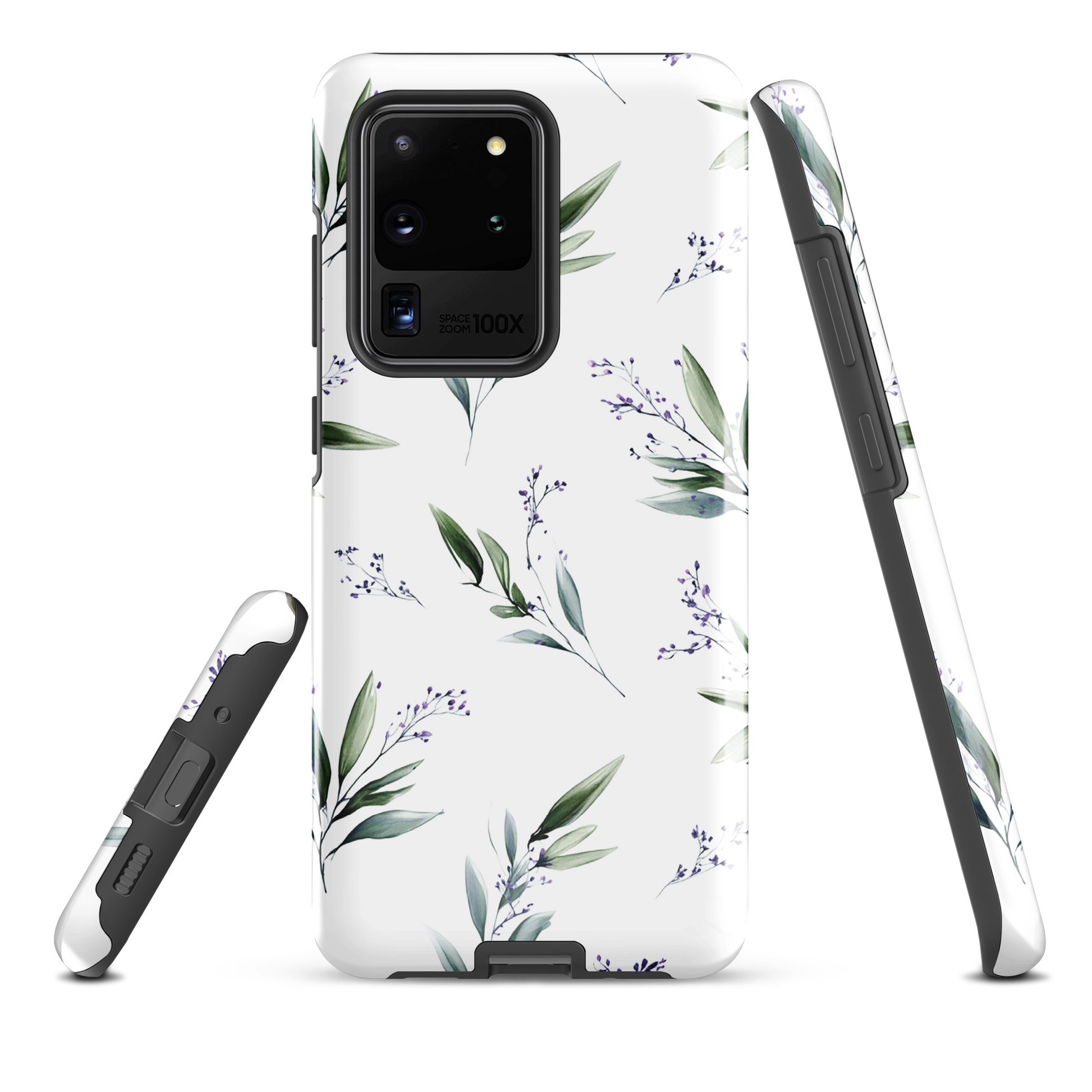 Botanical sprigs phone case | Minimal botanical design NZ