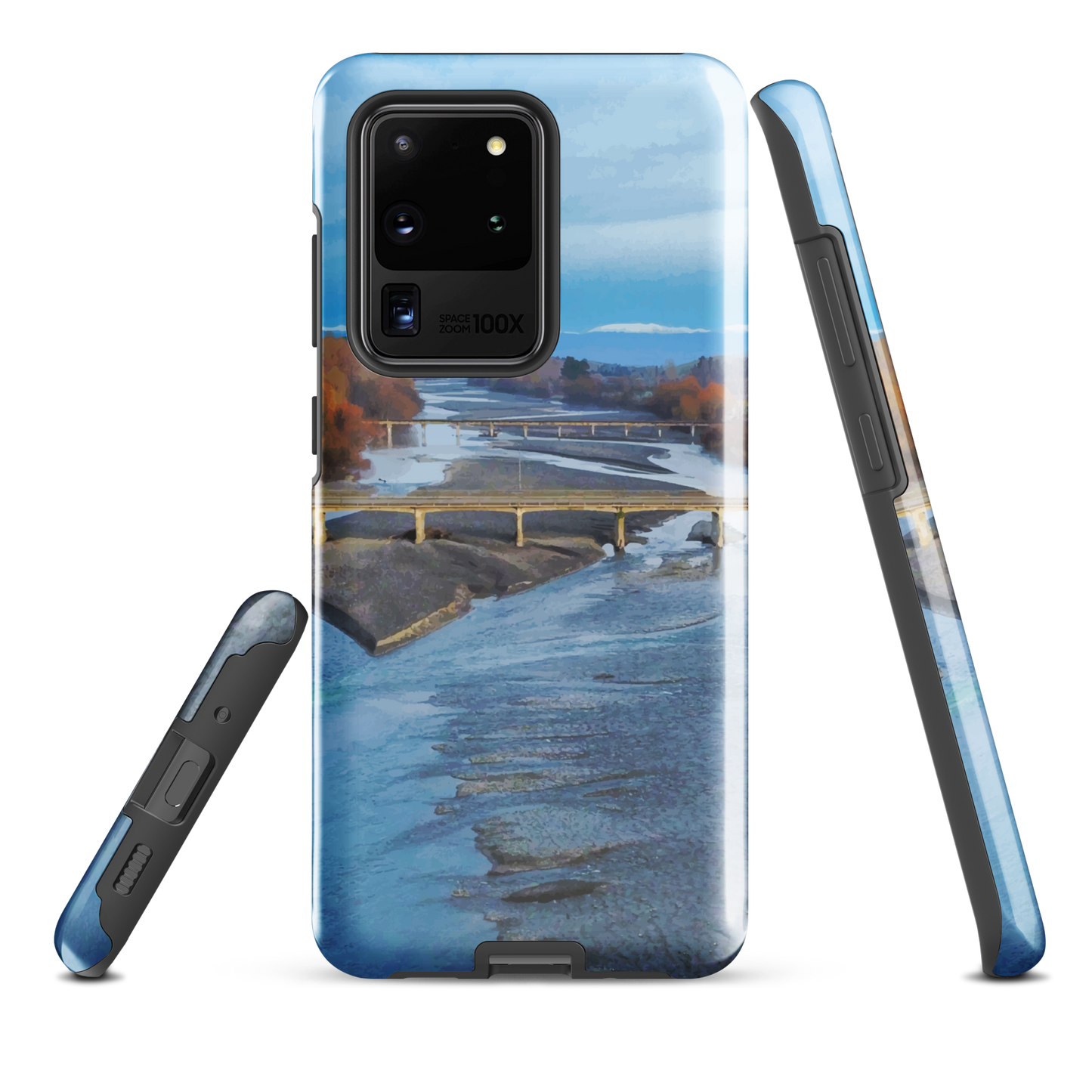 'Ruahine' Samsung Galaxy S20 Ultra tough phone case - protective glossy case NZ Australia