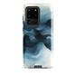 A calming abstract landscape phone case inspired by quiet valleys and soft blue tones.