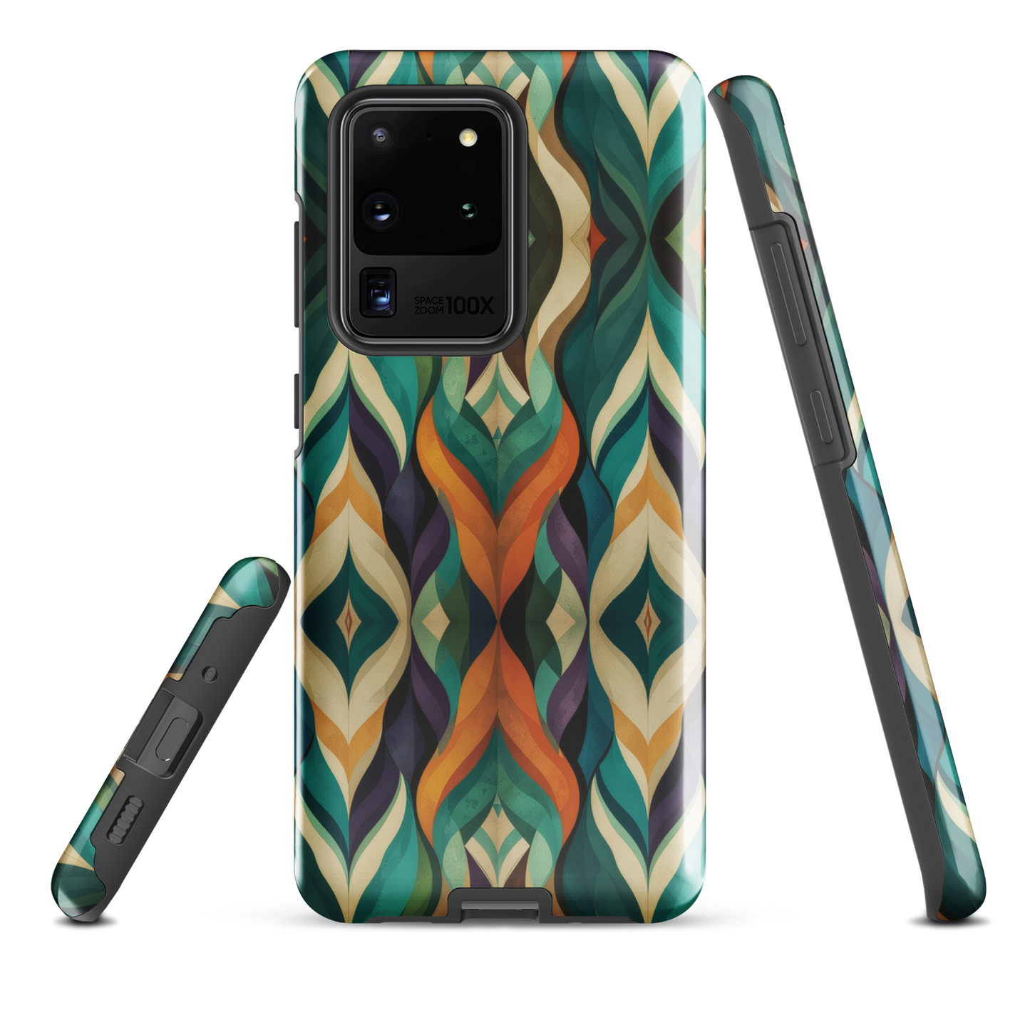 'Rhythm' Samsung Galaxy S20 Ultra tough phone case - protective glossy case NZ Australia