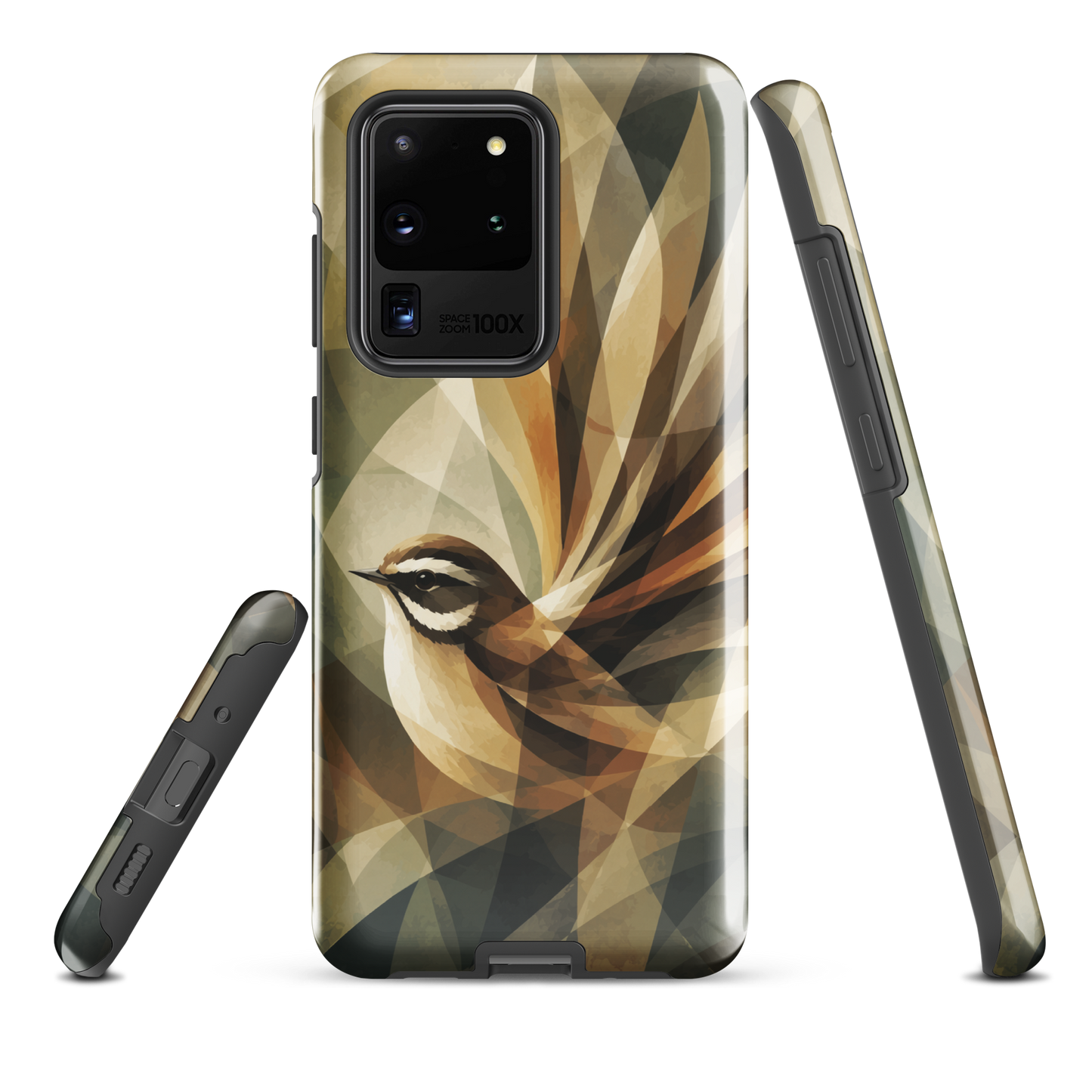 'Fantail' Samsung Galaxy S20 Ultra tough phone case - protective glossy case NZ Australia